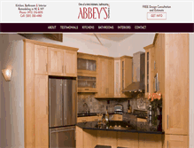 Tablet Screenshot of abbeys.com
